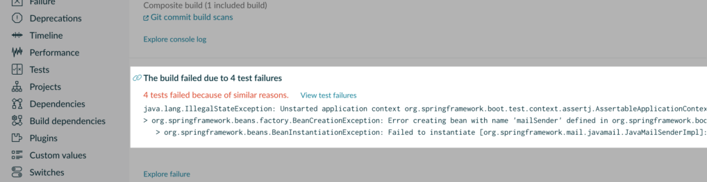 AI-based grouping of failures in Develocity and Build Scan